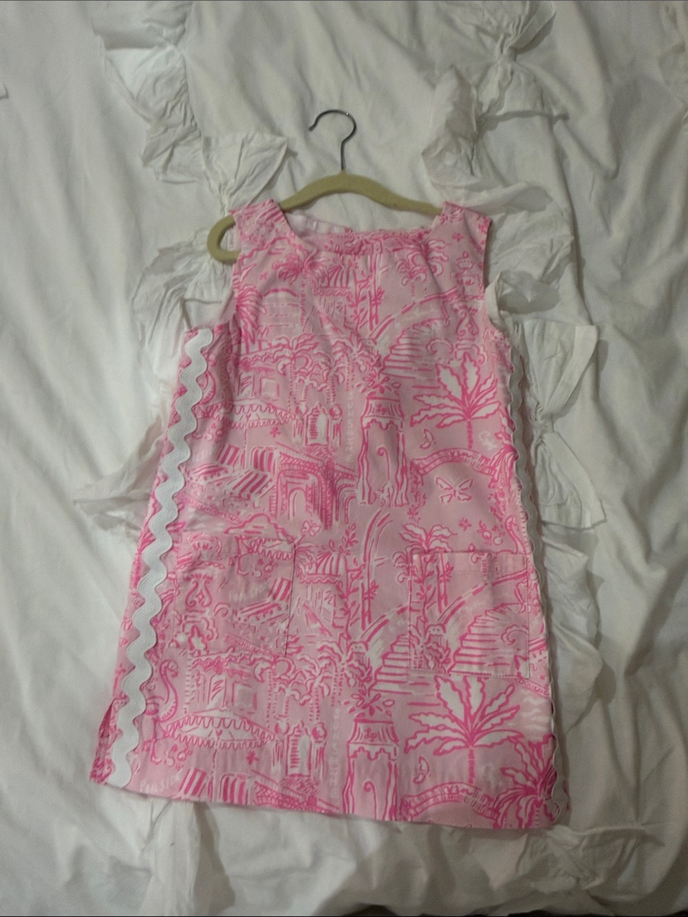 Lilly Pulitzer Pink Printed Shift Dress for Kids